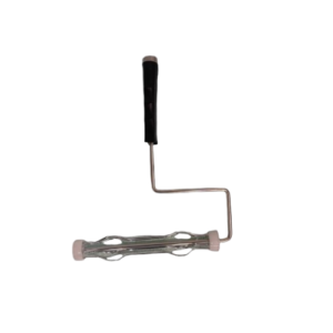 Monture de rouleau industrielle robuste pour application de membrane liquide et enduit de toiture